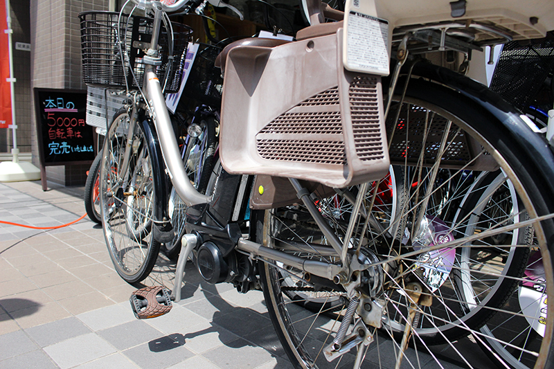 まちの自転車店[リコ]ピカピカ洗車